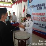 Nursidik Kades Madura Wanareja Lantik Kaur Keuangan dan Kadus
