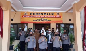 Peresmian Mako Polsek Ciwandan Polres Cilegon