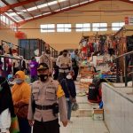 Patroli Prokes Polsek Banjarejo Blora Sasar Pasar Tradisional