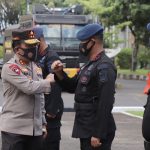 Kapolda Sulut Pimpin Apel Pemberangkatan Brimob BKO Polda Metro Jaya