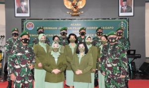 Danrem 044/Gapo Pimpin Sertijab Kasrem dan Kasilog