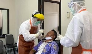 Seluruh Staf Sekretariat Dewan dan Anggota DPRD Blora Jalani Tes Swab
