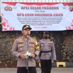 Polres Cilegon Melaksanakan Apel Gelar Pasukan Ops Lilin Kalimaya 2020