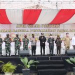 Amanat Kapolri Dibacakan Gubernur Saat Gelar Pasukan Ops Lilin Samrat 2020