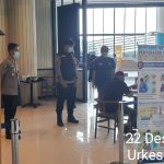 Biddokes Polda Banten Rapid Tes Antigen Bagi Penumpang Kapal di Merak