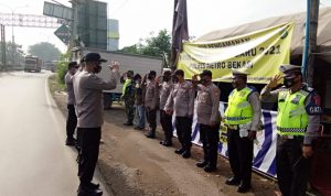 Jajaran Koramil 13 Gelar Giat Ops Lilin Jaya 2020 Bersama Polsek