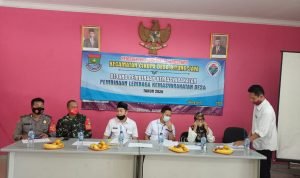 Babinsa Bitung Hadiri Rapat Anggaran Perubahan Desa Tahun 2020-2021