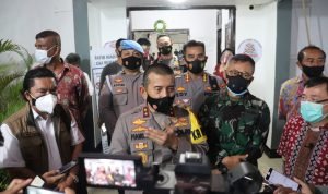 Kapolda Banten Bersama Danrem 064/MY dan Sekda Gelar Patroli Ibadah Jamin Keamanan Malam Natal