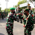Dandim 0721/Blora Pimpin Upacara Korps Penerimaan Kembali Satgaster BKO