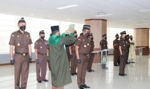 Jaksa Agung RI Melantik Timsus di Ikuti Kajati Sulut  Secara Virtual