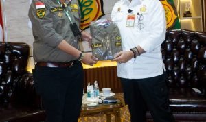 Daenk Jamal Silahturahmi dan Audiensi ke Menteri Syahrul Yassin Limpo