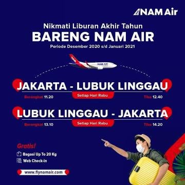 HUT Ke-7 NAM Air Berikan Promo