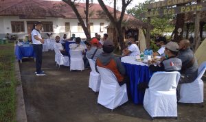 Ini Pesan Danlanal Saat Menggelar Coffe Morning Bersama Wartawan Simeulue