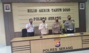 Polres Serang Berhasil Ungkap 628 Kasus Tindak Pidana