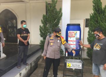 Cegah Covid-19, Kapolres Mura: Dilarang Berkumpul Tahun Baru
