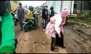 Pengurukan di Desa Parigi, Makan Korban