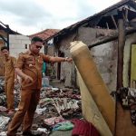 5 Rumah Warga Desa Gunung Sari Ludes Dilahap Si Jago Merah