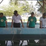 Komandan Lanal Simeulue, Melaksanakan Peninjauan Ke Balai Benih Ikan