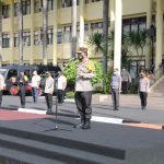 Kapolda Sulut Pimpin Upacara Laporan Kenaikan Pangkat 173 Anggota Polri
