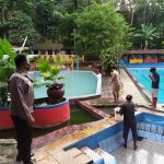 Polsek Ciomas Himbau dan Tutup Wisata Cikerelek