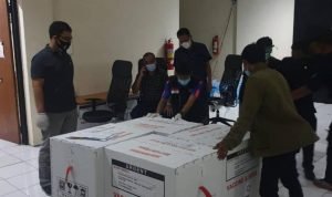 Polda Banten Kawal Pendistribusian Vaksin ke Masyarakat