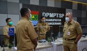 Kantor Pelayanan dan Fasilitas Kesehatan Covid-19 di Sidak Bupati Tangerang