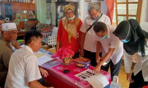 Tim Regnas Disporabudpar Blora, Tinjau Makam Potjut Meurah Intan