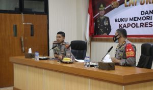 Langsung Tancap Gas, Kapolresta Tangerang Paparkan Commander Wish Kapolda Banten Ke Jajaran
