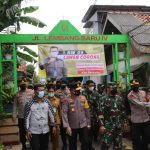 Kapolda Metro Jaya dan Pangdam Jaya Mengujungi Kampung Tangguh Sudimara Barat, Ciledug