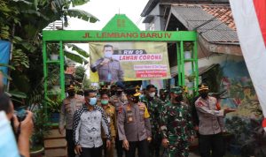 Kapolda Metro Jaya dan Pangdam Jaya Mengujungi Kampung Tangguh Sudimara Barat, Ciledug