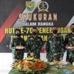 Pendam II/Swj Gelar Syukuran HUT ke-70 Penerangan AD