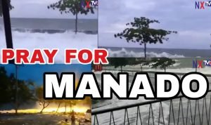 Video Kepanikan Warga, Saat Banjir-Longsor Landa Manado