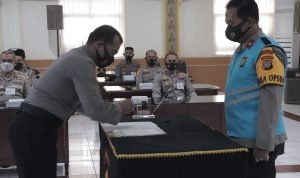 Seleksi Sespimmen dan Sespimma TA 2021 Diawali dengan Penandatanganan Pakta Integritas