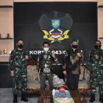 Kasrem 043/Gatam Terima Audensi Pengurus HMI Sumbagsel