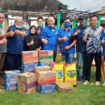 Ketua Nasdem Yoppi Karim Beserta Anggota Bantu Korban Kebakaran