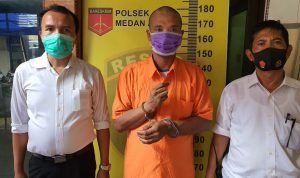 Bawa Satu Paket Sabu Diamankan Tekab Polsek Medan Area