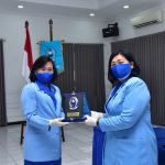 Ketua Korcab VIII Daerah Jalasenastri Armada II Diserahterimakan