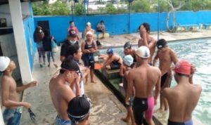 Ketum KONI Mura H.Azhari, ST Pompa Terus Semanga dan Beri Motivasi Atlet