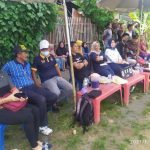 H.Azhari, ST Ketum Koni Mura Saksikan Liga Persahabatan Volly Putra