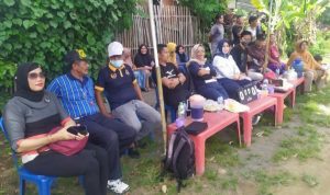 H.Azhari, ST Ketum Koni Mura Saksikan Liga Persahabatan Volly Putra