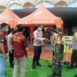 Aksi Koramil 02 Tarumajaya Melaksanakan Prokes di Transera Waterpark