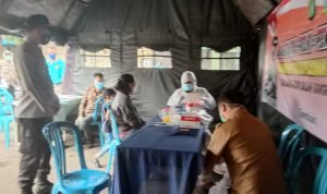 Polsek Tambun Lakukan Rapid Test Massal