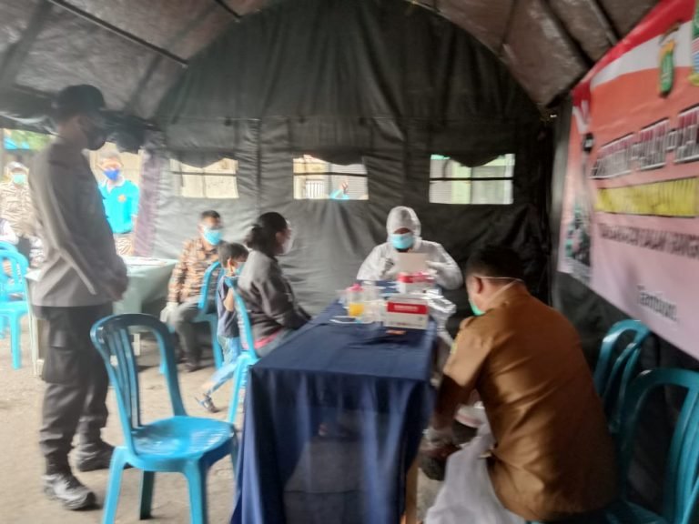 Polsek Tambun Lakukan Rapid Test Massal
