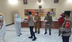 Polsek Cikarang Barat Launching Program Pelayanan Gratis Rapid Test Anti Body