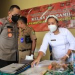 Ciptakan Ketahanan Pangan Ditengah Pandemi, Kapolres Blora Sambangi Kampung Tangguh Candi