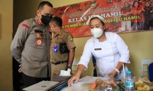 Ciptakan Ketahanan Pangan Ditengah Pandemi, Kapolres Blora Sambangi Kampung Tangguh Candi