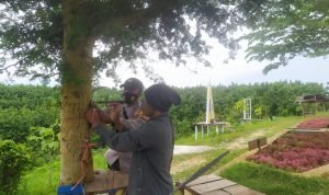 Hari Kedua Jateng di Rumah Saja, Kapolres Blora Berdayakan Bhabinkamtibmas