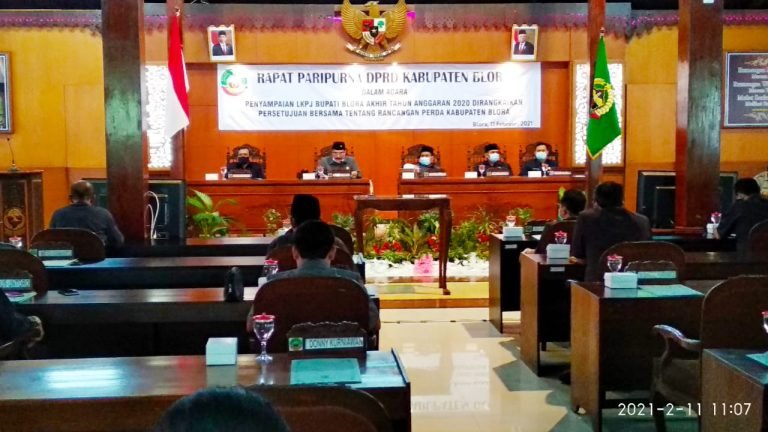 LKPJ Bupati Blora Akhir Tahun Anggaran 2020