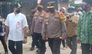 Forkopimda Banten Tinjau Posko PPKM Mikro di Kecamatan Pasar Kemis