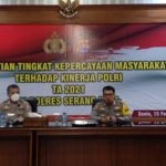 Polres Serang Kota Terima Kunjungan Tim Puslitbang Mabes Polri